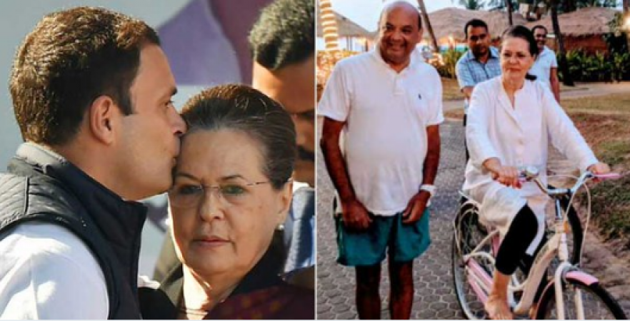 After Rahul takes charge of Presidentship, Sonia enjoying holidays in Goa
