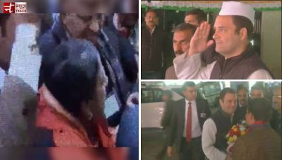 Congress MLA Asha Kumari gets back slapped during Congress President Rahul Gandhi HP visit