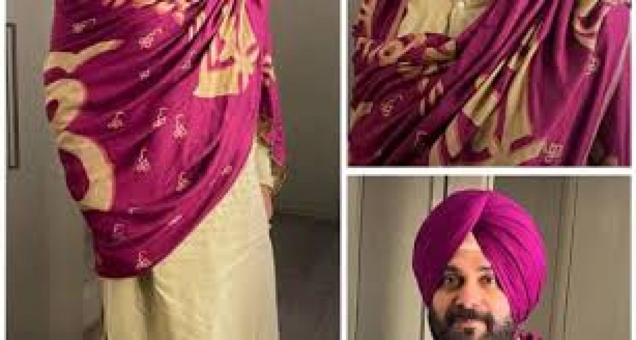 Navjot Singh Sidhu apologises for wearing shawl with Sikh religious symbols
