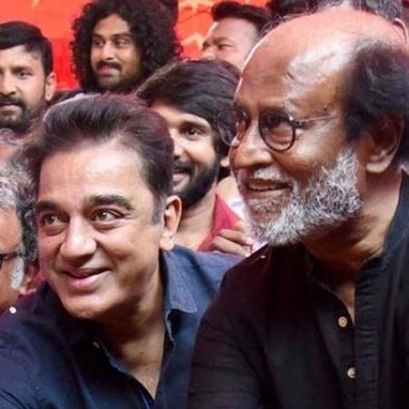 Kamal Haasan among the first to wish superstar Rajinikanth to entered into Politics