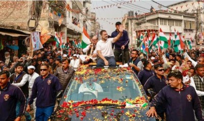 'नफरत फैला रही भाजपा, हम पूरे देश में मोहब्बत की दूकान खोलेंगे..', अपनी यात्रा लेकर धनबाद पहुंचे राहुल गांधी
