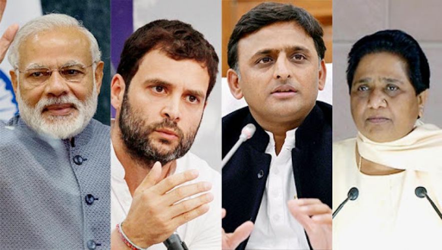 Grand rally by leaders- PM Modi, Mayawati and Rahul-Akhilesh in UP