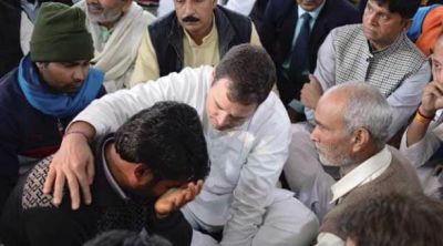 'We thank you and your sons on behalf of the nation' Rahul Gandhi to the family of Martyr