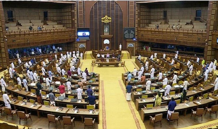 Opposition in Kerala staged walkout over Lokayukta Amendment Act