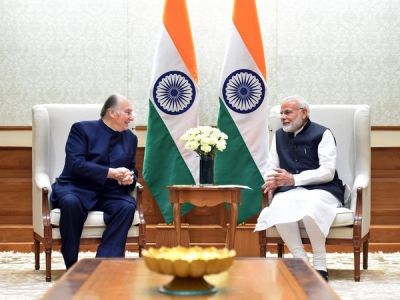 PM Modi meets Prince Shah Karim Al Hussaini Aga Khan IV