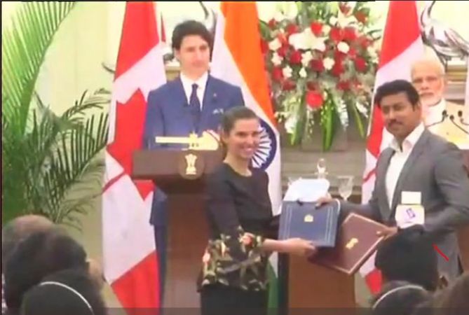 Trudeau in Delhi LIVE: Six MoUs inked between Canada and India