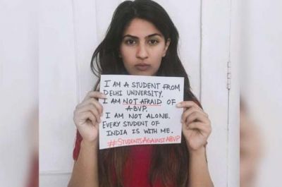 DU student Gurmehar Kaur provided with the security after the complaints of death and rape threats