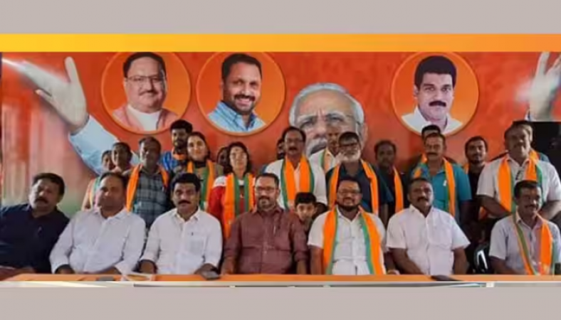 Orthodox Church Priest and 47 Christian Families Join BJP in Kerala