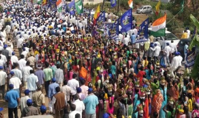 मेकेदातु पदयात्रा: कर्नाटक कांग्रेस प्रमुख शिवकुमार के खिलाफ कार्रवाई