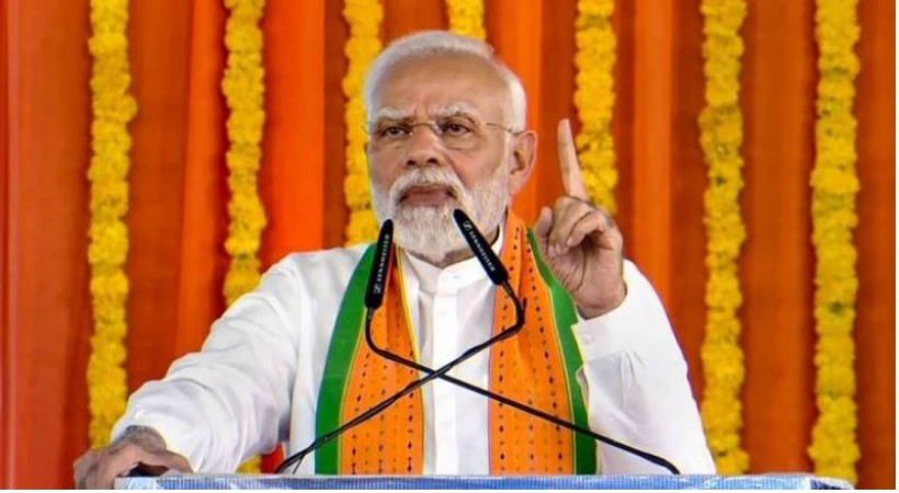 In poll-bound Karnataka, PM launches veiled attack on Congress