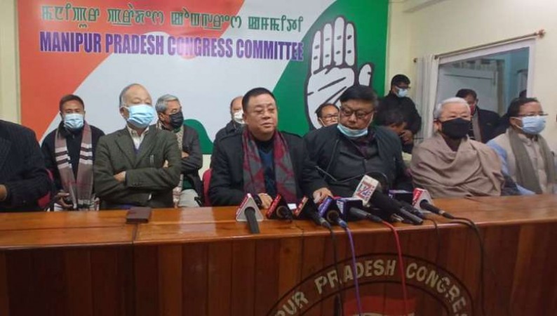 Pre-poll alliance of Congress, Left, JD-S in Manipur