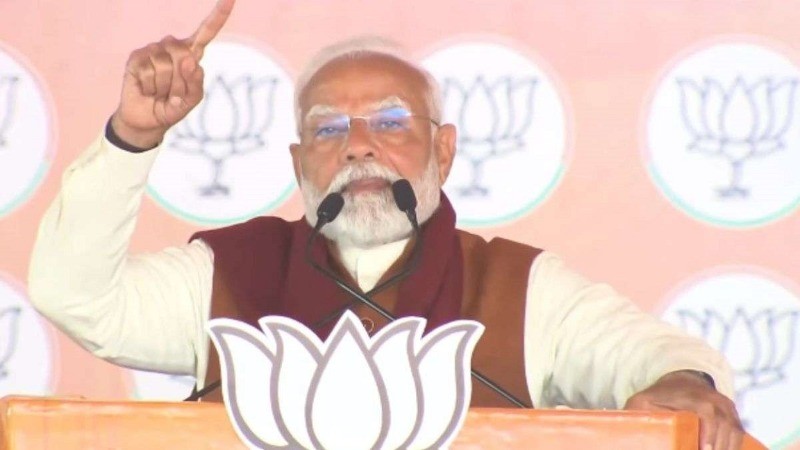 PM Modi at Vikas Delhi Sankalp Rally: ‘Time to Remove AAP-da from Delhi’