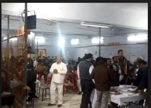 Jind Assembly by-election counting going on, Congress won  Ramgarh
