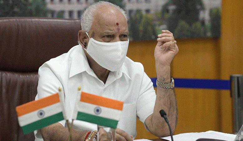 Yediyurappa takes part PM Modi's meeting with 6 state ministers on COVID situation