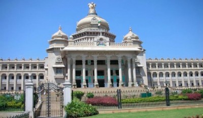 कर्नाटक सरकार ने विधानसभा ने गलियारों में टीवी कैमरों पर लगाया प्रतिबंध