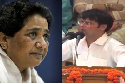 Mayawati removes BSP leader giving a statement against Rahul-Sonia