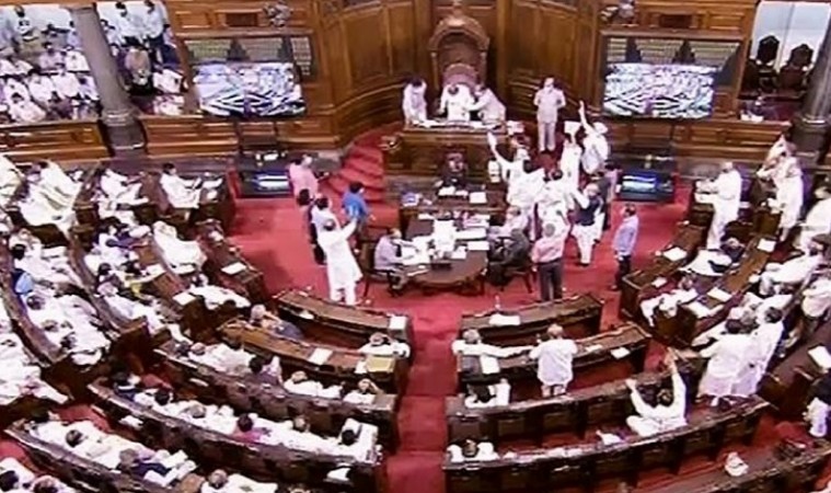 Parliament sees adjournments on first day of monsoon session