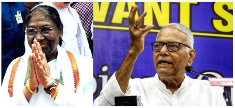 Presidential poll Breaking News: Murmu leading against Yashwant Sinha