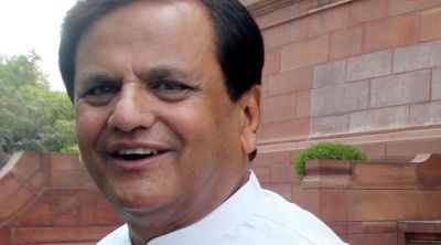 Ahmed Patel files nomination for fifth Rajya Sabha term from Gujarat