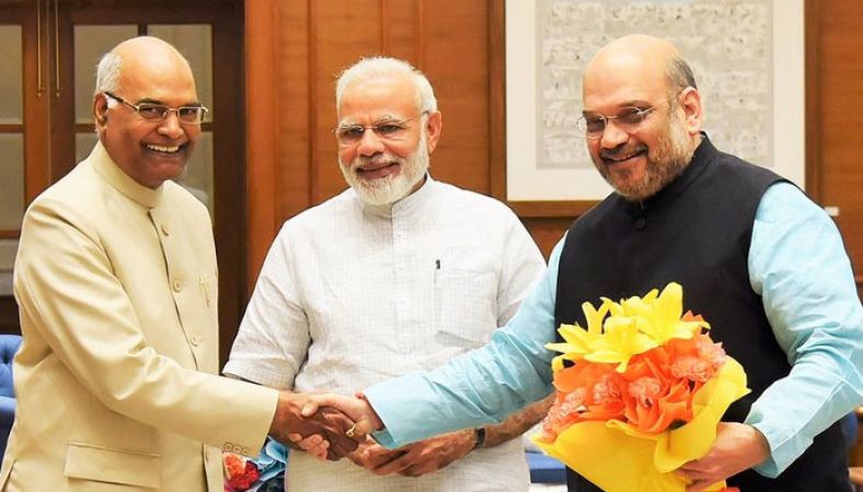 BJP taking the support of President Kovind to fight against Congress