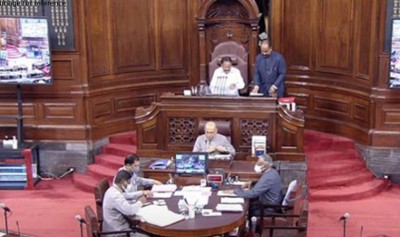 Lok Sabha, Rajya Sabha both adjourned till Mid-noon