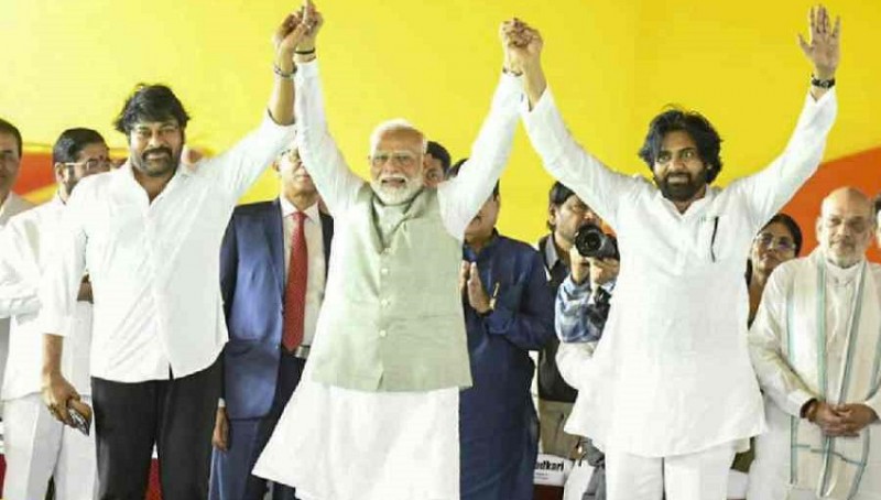 Amit Shah and Chiranjeevi Congratulate Pawan Kalyan as Andhra's Dy CM