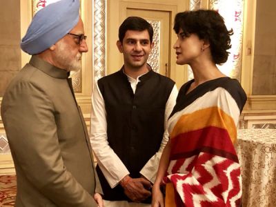 'The Accidental Prime Minister' meets reel Rahul and Priyanka Gandhi