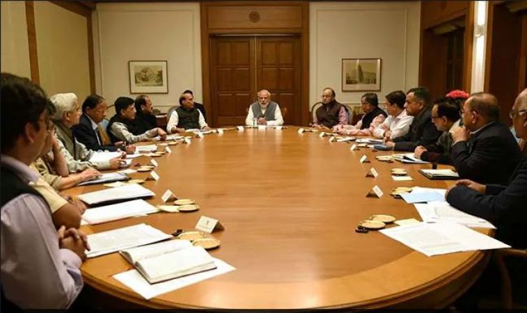 Image result for Modi cabinet meeting