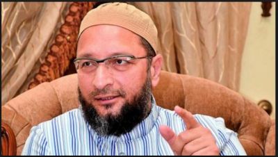 AIMIM president Asaduddin Owaisi speaks about his images by opponents before LS poll