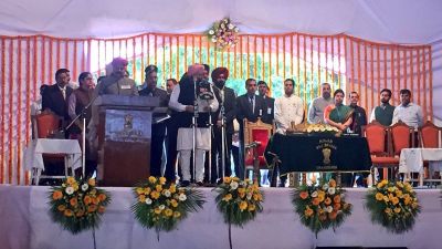 Captain Amarinder Singh took oath as Chief Minister of Punjab