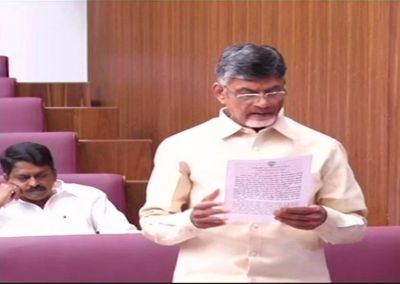 CM Naidu asserts “We've quit NDA” in state assembly