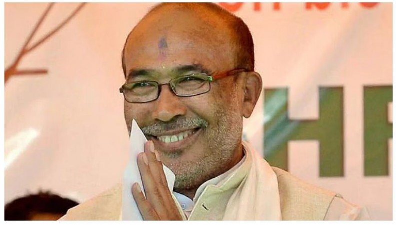 Biren Singh takes oath as Manipur's chief minister today