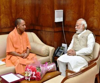 Yogi Adityanath met Prime Minister Narendra Modi in Delhi