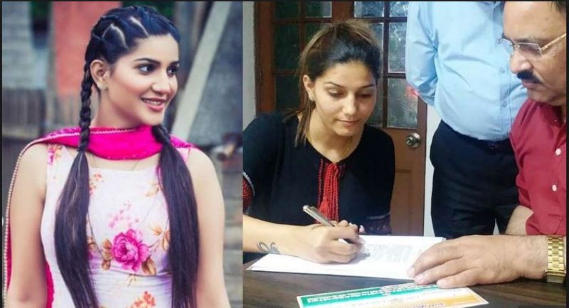 Sapna Chaudhary joined the Congress party will contest from….