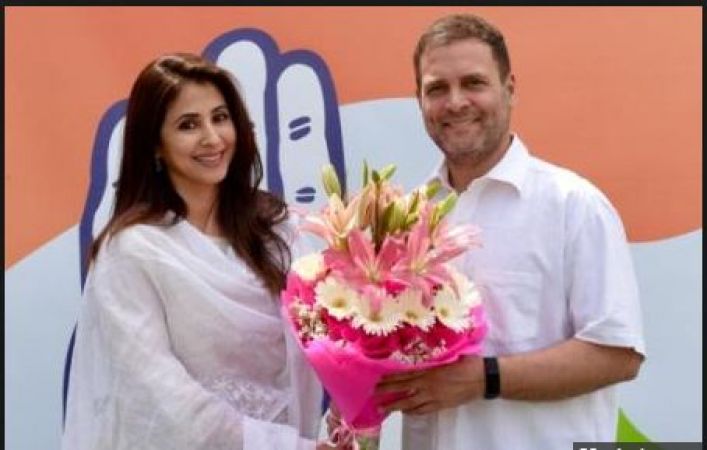 Urmila Matondkar joined Congress, become party candidate from Bombay North
