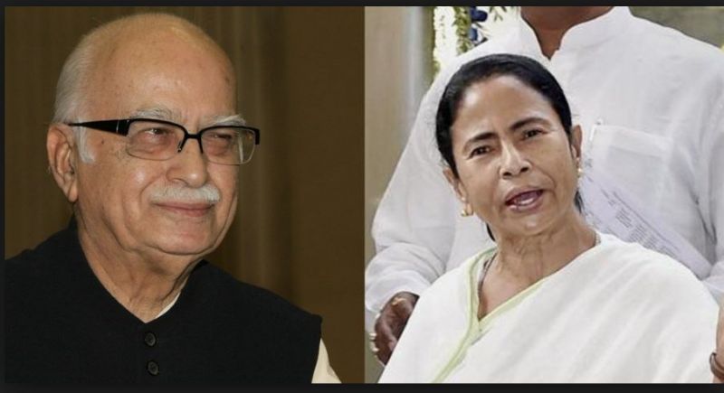 BJP  insulting veteran leader LK Advani by leaving him out of candidate list: Mamta Banerjee