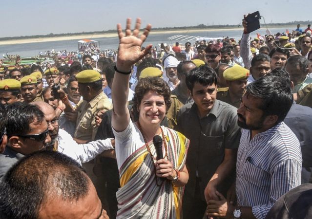 Priyanka asks her party workers to prepare for the UP assembly polls