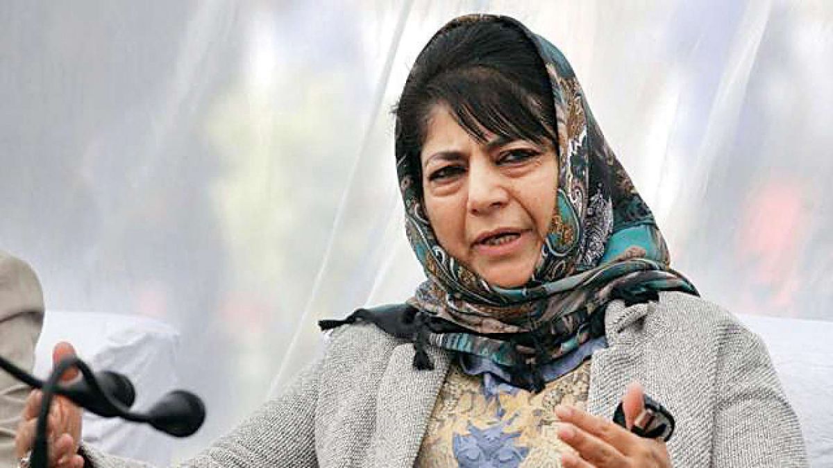 Mehbooba appeals Centre to announce ceasefire in J&K for Ramzan
