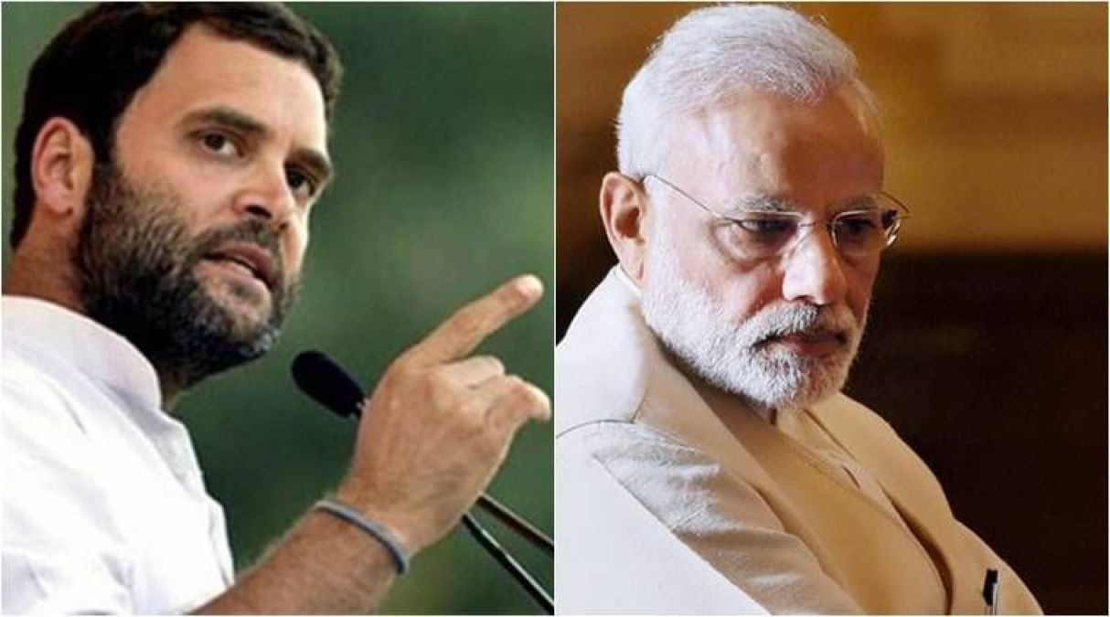 Rahul Gandhi hit out at PM Narendra Modi over the 'corrupt no.1' remark