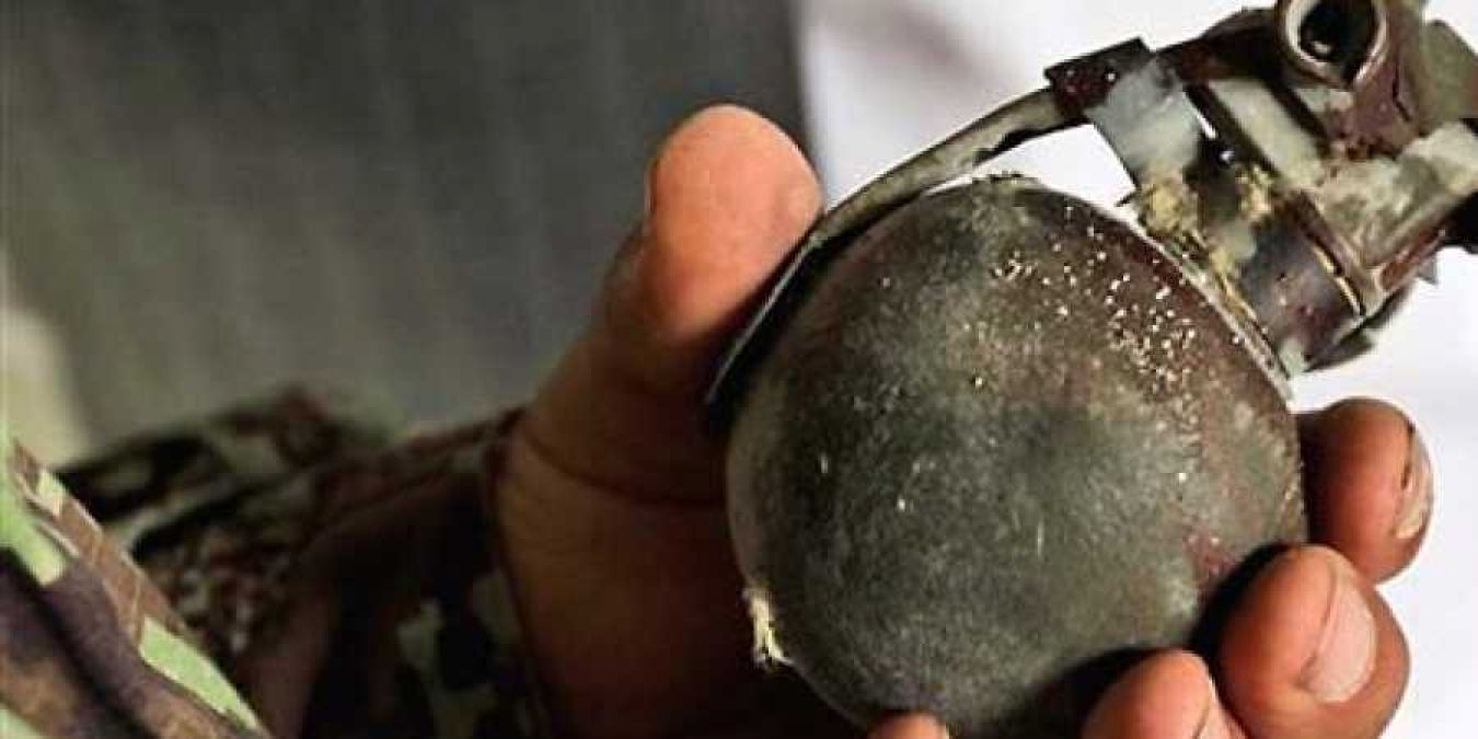 Grenade attack on a polling station in Pulwama