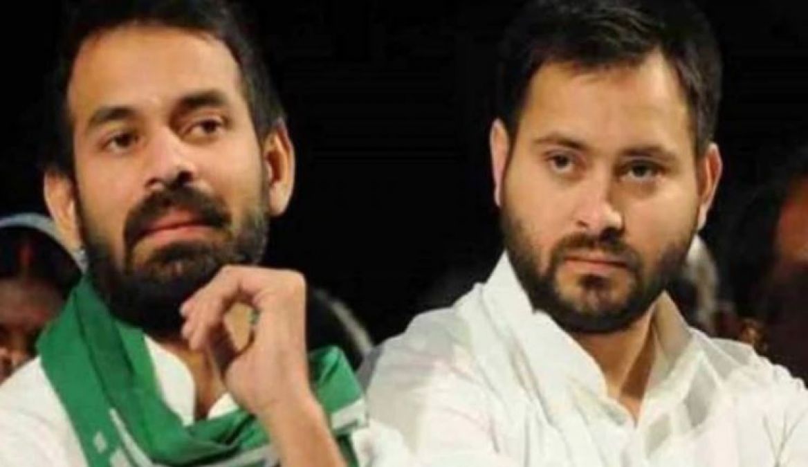 Tej Pratap Yadav tweets emotional post for Tejashwi Yadav