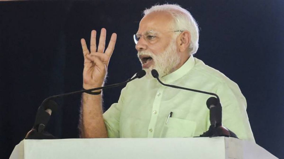 PM Modi slams Congress, says 'why the post of party President was not given to a Muslim?'