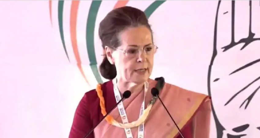 Chintan Shivir: BJP keeping country in permanent state of polarisation, says Sonia
