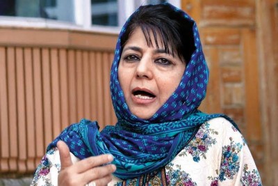 Kashmir: Mehbooba questions arresting of people for holding anti-Israel protest