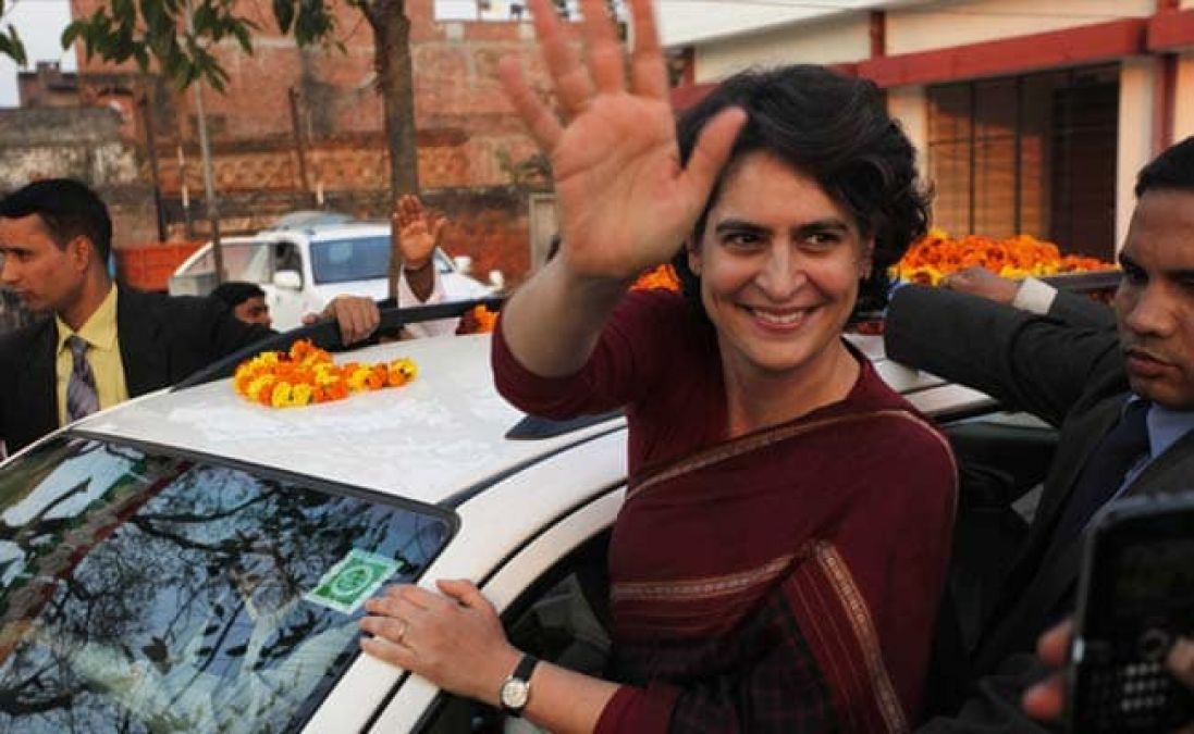 Priyanka Vadra appealed to party workers to not lose hope