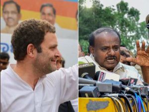 Meeting with Kumaraswamy first, Rahul Gandhi asks Karnataka Cong leaders to wait