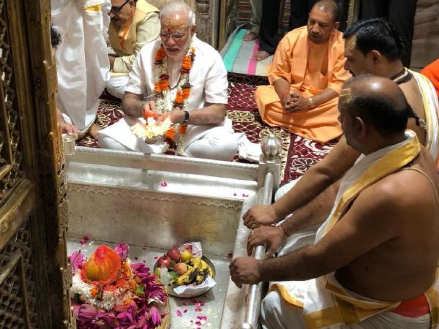 PM Modi’s Shiv Puja at Kashi