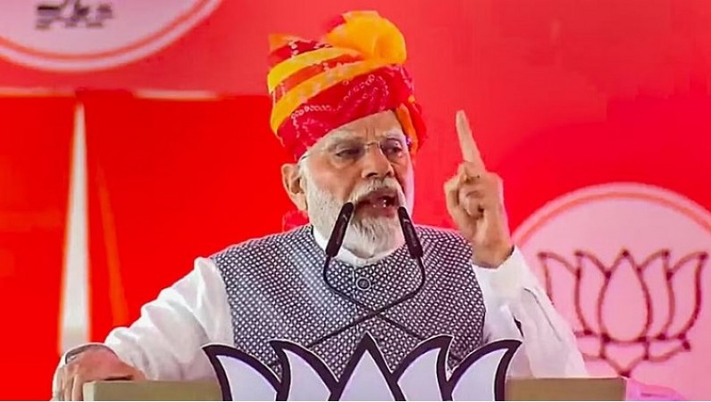 PM Modi Lambasts Congress in Rajasthan Rally: Highlights of His Speech