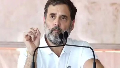 Rahul Gandhi Criticizes BJP's 'Ek Hai To Safe Hai' Slogan, Targets PM Modi and Adani