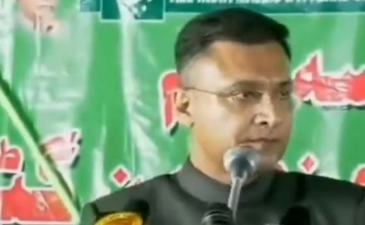 AIMIM: 'On one of my instructions..', policeman gave alert to end the speech on time, Akbaruddin Owaisi threatened